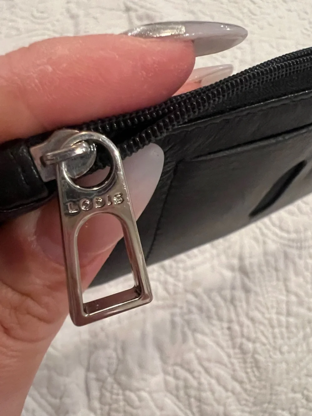 Leather card wallet, Lodis Card Stacker